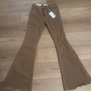 Vervet High Rise Flare Jeans size 27 NWT